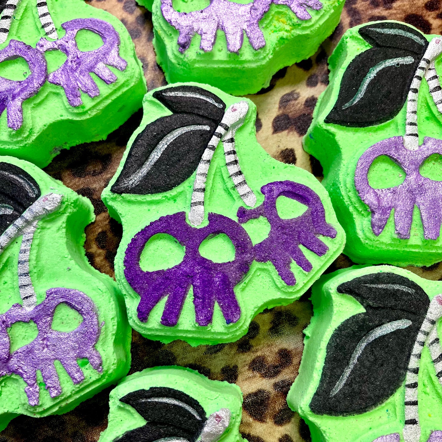 Beetlejuice Cherry Bath Bomb